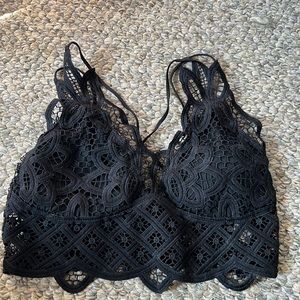 Black bralette